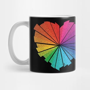 Rainbow Heart Spectrum Radiance Mug